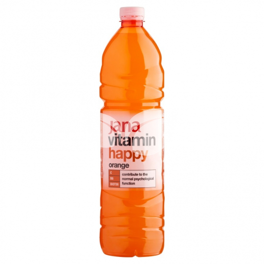 Jana vitaminvíz happy narancs ízű 1500 ml • Egészségbolt