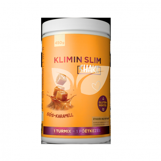 Klimin slim shake sós karamell ízű 450 g • Egészségbolt