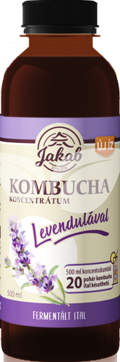 Kombucha tea koncentrátum levendulával 500 ml • Egészségbolt