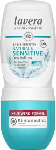 Lavera bio basis golyós dezodor natural sensitive 50 ml • Egészségbolt