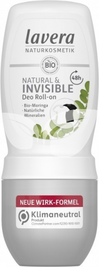 Lavera bio golyós dezodor natural invisible 50 ml • Egészségbolt