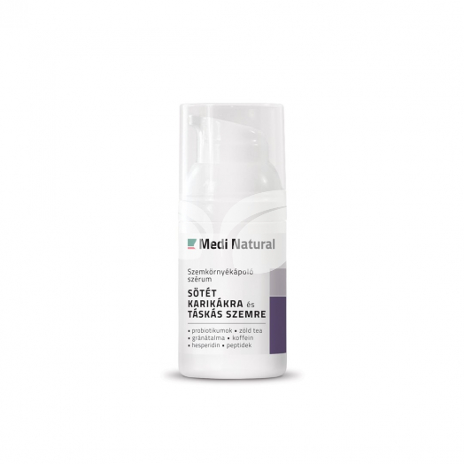 Medinatural szemkörnyékápoló szérum sötét karikákra és táskás szemre 30 ml • Egészségbolt