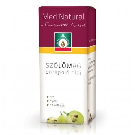 Medinatural szőlőmag bőrápoló olaj 20 ml • Egészségbolt
