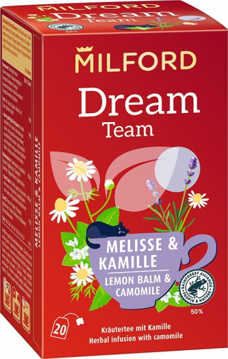 Milford dream team gyógynövényes teakeverék 20x2g 40 g • Egészségbolt