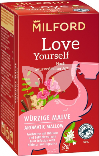 Milford love yourself hibiszkuszos teakeverék 45 g • Egészségbolt