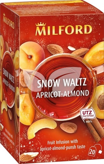 Milford snow waltz gyümölcstea 20x2.25g • Egészségbolt