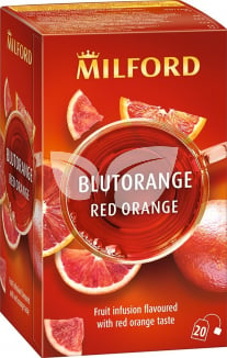 Milford vérnarancs ízű gyümölcstea 20x2,5g 50 g