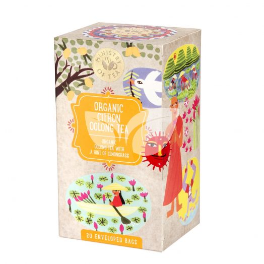Ministry of tea organic citron oolong bio tea 30 g • Egészségbolt