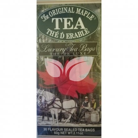 Mlesna fekete tea juharszirup ízesítéssel 60 g • Egészségbolt