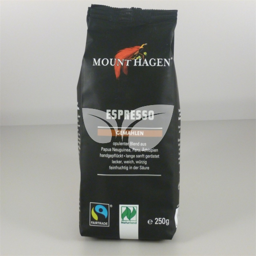 Mount Hagen bio kávé espresso 250 g • Egészségbolt