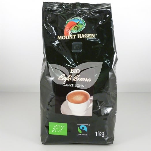 Mount Hagen bio pörkölt kávé szemes 1000 g • Egészségbolt