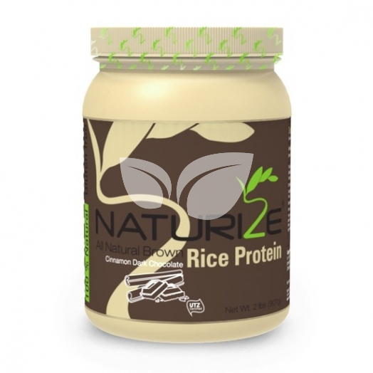 Naturize barna rizs fehérje fahéjas fekete csoki ízű 816 g • Egészségbolt