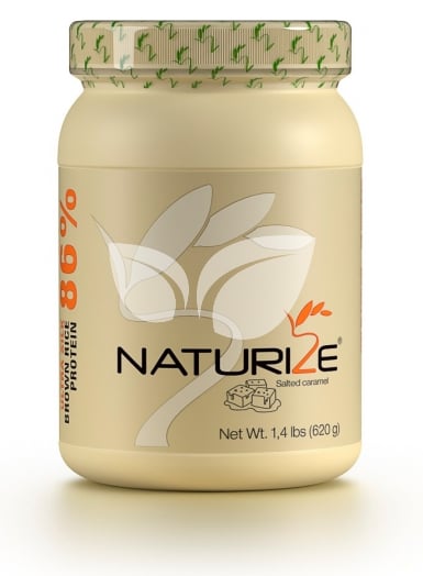 Naturize ultra silk 2.0 barna rizs fehérje 86% sós karamell 620 g • Egészségbolt