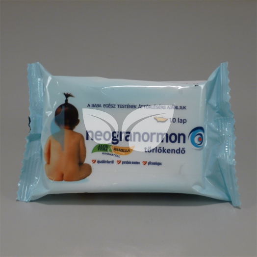 Neogranormon törlőkendő 10 db • Egészségbolt