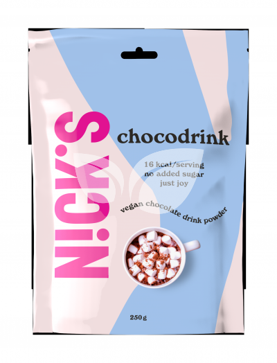 Nicks cukormentes csokoládés italpor 250 g • Egészségbolt