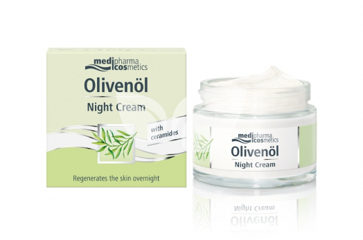Olivenöl éjszakai regeneráló arckrém 50 ml • Egészségbolt