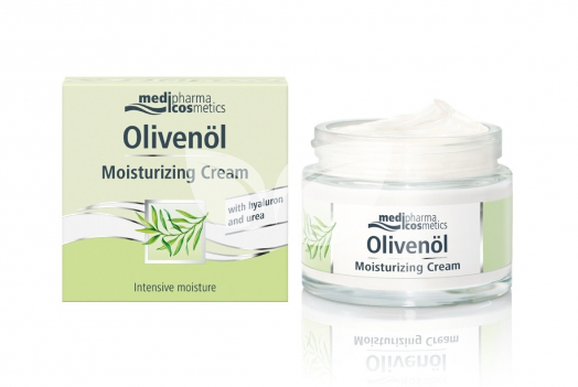 Olivenöl hidratáló arckrém hialuronnal és ureával 50 ml • Egészségbolt