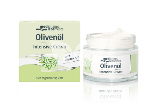 Olivenöl intenzív bőrkondicionáló arckrém 50 ml • Egészségbolt