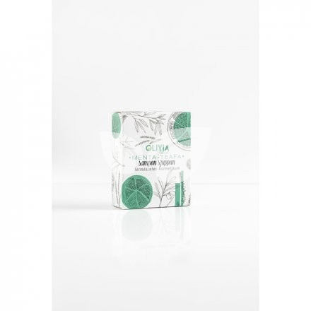 Olivia Natural menta-teafa sampon szappan 90 g • Egészségbolt
