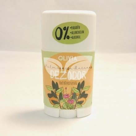 Olivia Natural pálmarózsa-narancs dezodor 50 g • Egészségbolt