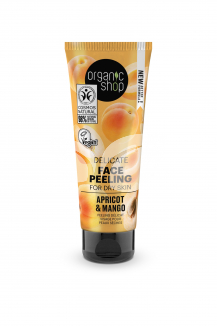 Organic Shop bio arcpeeling delicate sárgabarackkal és mangóval 75 ml