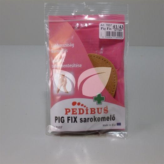 Pedibus sarokemelő bőr pig fix 41/43 1 db • Egészségbolt