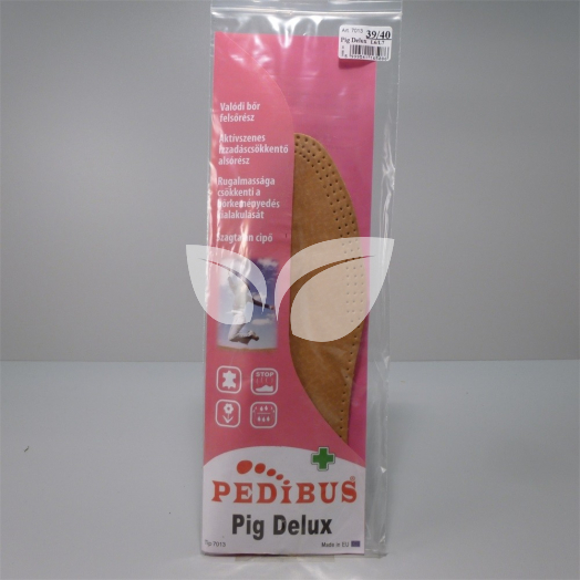 Pedibus talpbetét bőr pig delux 39/40 1 db • Egészségbolt