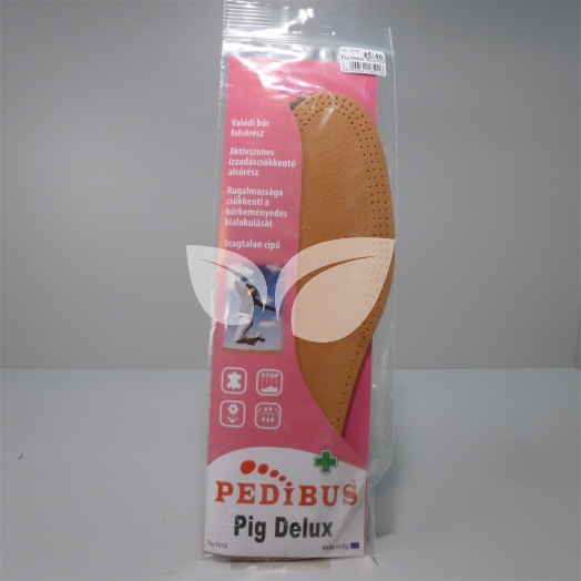 Pedibus talpbetét bőr pig delux 45/46 1 db • Egészségbolt