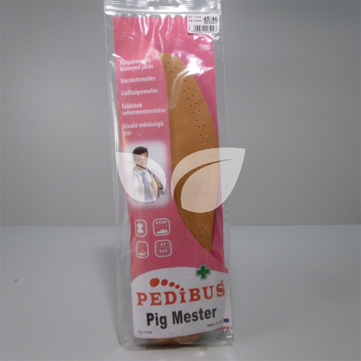 Pedibus talpbetét bőr pig mester 45/46 1 db • Egészségbolt