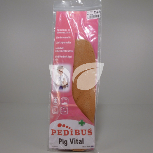 Pedibus talpbetét bőr pig vital 37/38 1 db • Egészségbolt