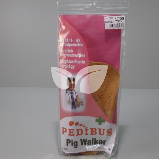 Pedibus talpbetét bőr pig walker 37/38 3/4 1 db • Egészségbolt