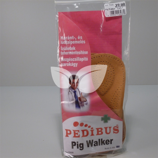 Pedibus talpbetét bőr pig walker 39/40 3/4 1 db • Egészségbolt