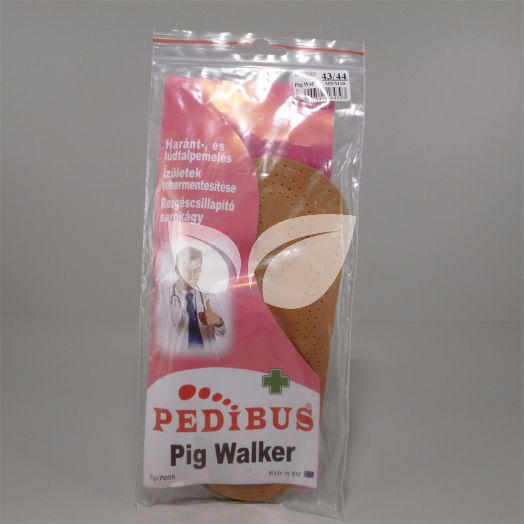 Pedibus talpbetét bőr pig walker 43/44 3/4 1 db • Egészségbolt