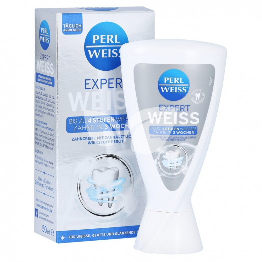 Perlweiss expert weiss fogfehérítő fogkrém 50 ml • Egészségbolt