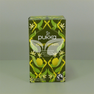 Pukka organic matcha green bio zöld tea citrommal 20x1,5g 30 g