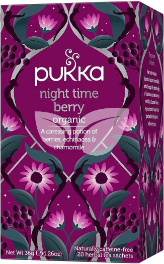Pukka organic night time berry bio tea 20x1,5g 30 g • Egészségbolt