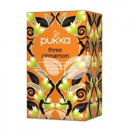 Pukka organic three cinnamon három fahéj tea 40 g • Egészségbolt
