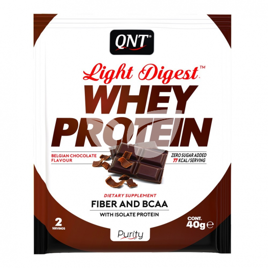 Qnt light digest whey protein belga csokoládé 40 g • Egészségbolt