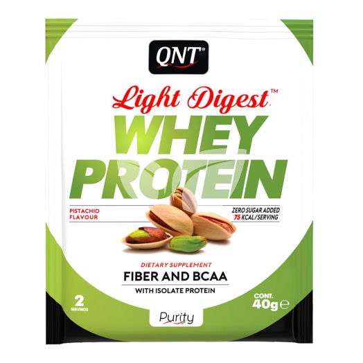 Qnt light digest whey protein pisztácia 40 g • Egészségbolt