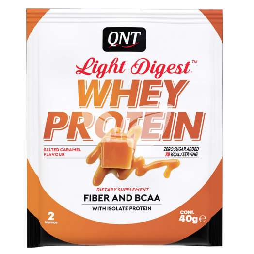 Qnt light digest whey protein sós karamella 40 g • Egészségbolt