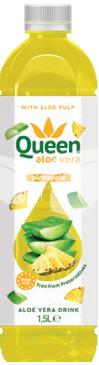 Queen aloe vera üdítőital ananász 1500 ml • Egészségbolt