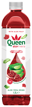 Queen aloe vera üdítőital gránátalma 1500 ml • Egészségbolt