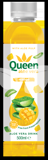 Queen aloe vera üdítőital mangó 500 ml • Egészségbolt