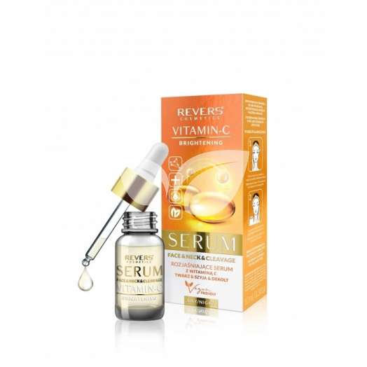 Revers intenzív bőrvilágoító arcszérum c-vitaminnal 10 ml • Egészségbolt
