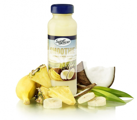 San Lucar 100% ananász-kókusz-banán smoothie 250 ml • Egészségbolt