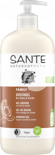 Sante bio tusfürdő kókusz-vanília 950 ml • Egészségbolt