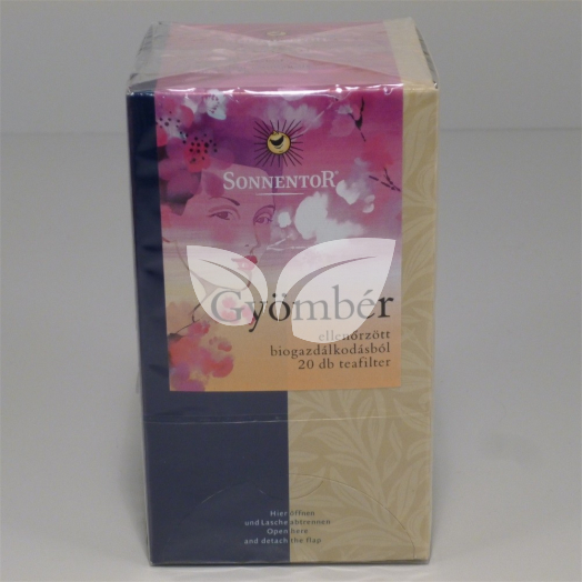 Sonnentor bio gyömbér tea  20x1g 20 g • Egészségbolt