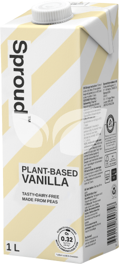 Sproud vaníliás borsóital 1000 ml • Egészségbolt