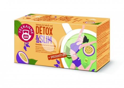 Teekanne detox slim passionfruit tisztító tea 32 g • Egészségbolt