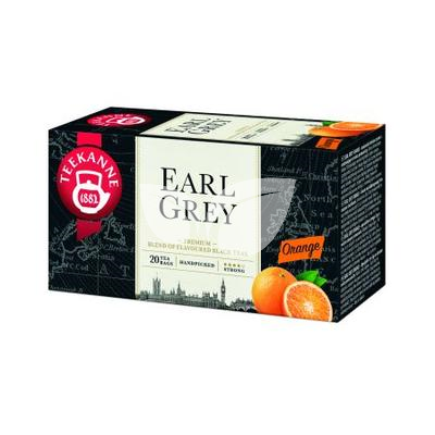 Teekanne earl grey narancs ízű fekete tea 33 g • Egészségbolt